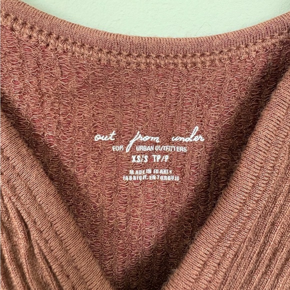 Out From Under Ribbed Tank Top - Picture 3 of 3